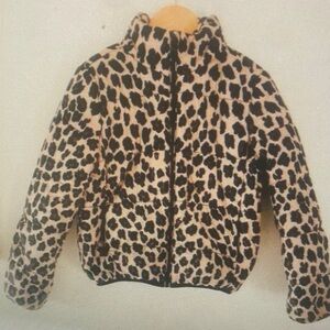 Leopard Print Kids Jacket